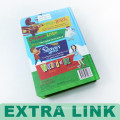 Government Authority experience Children english sticker activity story book with pencils